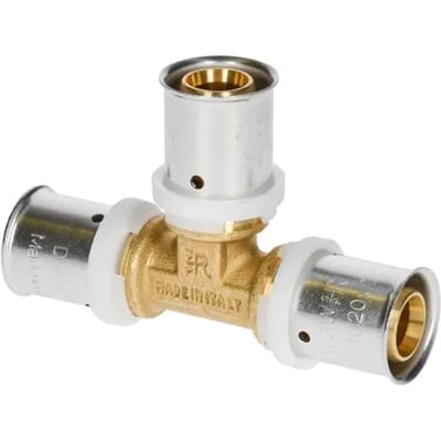 Sanivesk Meerlagen Pers T-stuk 20x20x20mm
