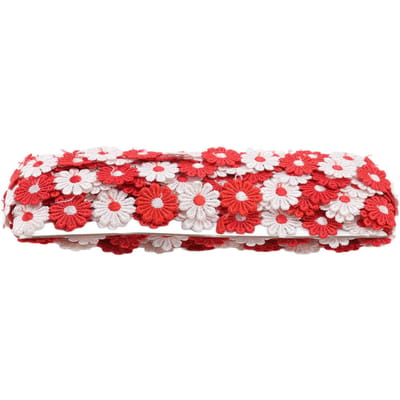 Madeliefjes Bloem Kantrand 15 Yards Exquise Mooie Kantstof voor DIY Ambachten Cadeauverpakking