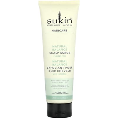Sukin, Soin des cheveux, Gommage du cuir chevelu Natural Balance, 200 ml (6,76 onces liquides) white
