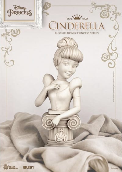 Beast Kingdom Toys Cinderella - Princess Series PVC Bust Cinderella 15 cm Beeld/figuur - Wit