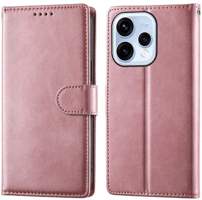 Coverup Hoesje - Geschikt voor OPPO Reno15 Hoesje - Coverup Book Case - Rose Gold