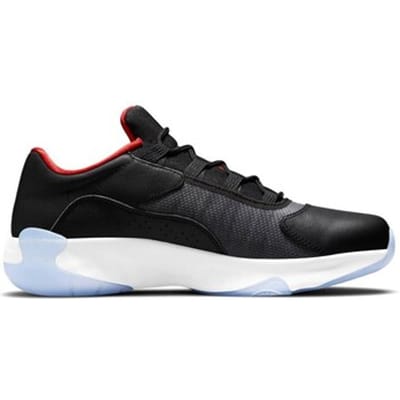Air Jordan 11 CMFT Low Bred Sneakers Homme Noir Blanc Rouge Université CW0784-006 40.5 black