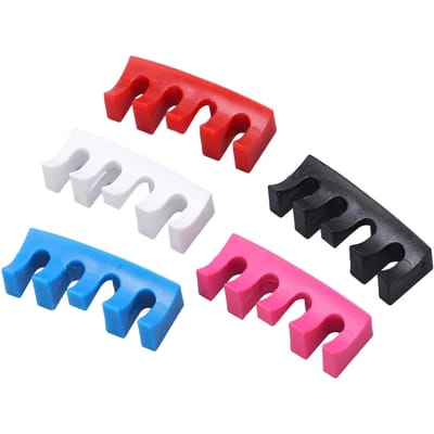 5 Pièces Adaptateur Répartiteur de Charge Raquette de Badminton Accessoire d'Outil pour Machine à Corder pour Réparation Entretien red