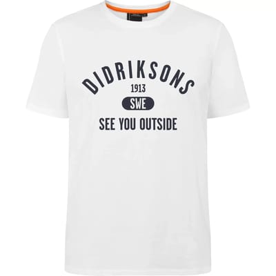 Katoenen T-shirt Didriksons Harald Collegiate