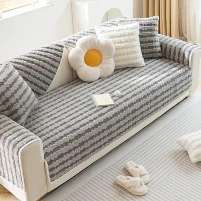 Internet Beroemdheid Bankkussen Winter Verdikt Pluche Kussen Antislip Leren Bankhoes Nieuwe Stijl Hoes Doek Handdoek A 70x70cm 1pc