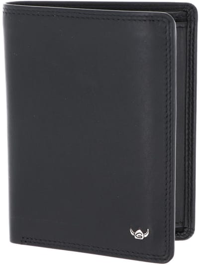 Golden Head Leren portemonnee Polo RFID Protect Kombischeintasche 1286 Black zwart