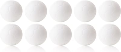 Robertson - Tafelvoetbal Ballen - 35 mm - Wit - 10 stuks