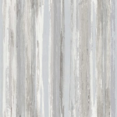 Behang met streepstructuur - Behang - Muurdecoratie - Wanddecoratie - Vliesbehang - Textum - 0,53 x 10,05 M.