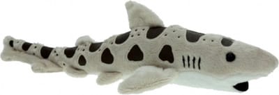 Cornelissen Haai knuffel - pluche luipaardhaai - 31 cm - knuffeldier