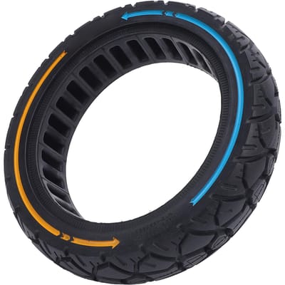 10 Inch Elektrische Scooter Band 48.5 Goot 60707 Rubber Massieve Band Vervanging voor 4 Pro Scooters black