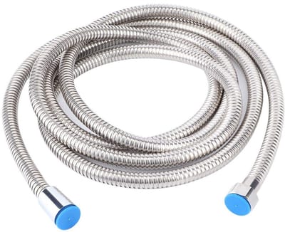 Dailygoods- Doucheslangverlengstuk 3 Meter - Eenvoudige Installatie - Roestvrij Staal - Explosiebestendig - Geschikt voor Ouderen - Ideaal voor Huisdieren - Doucheslang