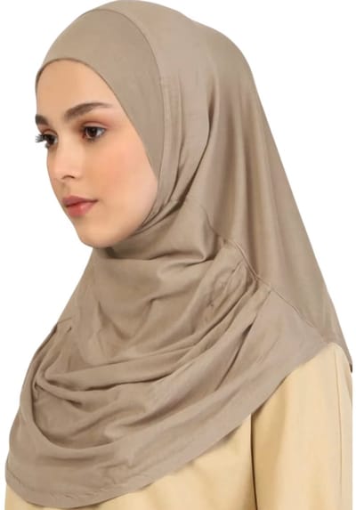 Actie4you® - Sjaal Vrouwen - Hijab – Hoofddoek - Turbanische Chiffon – Hoofddeksel - Tulband - Arabische Sjaal – Lang - Beige