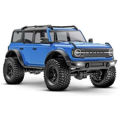 Traxxas TRX97074 Ford Bronco 4x4 1:18 Brushed RC auto Elektro Crawler 4WD RTR 2,4 GHz Incl. accu en laadkabel