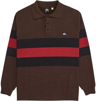 Quiksilver Cooper Sweatshirt Bruin S Man