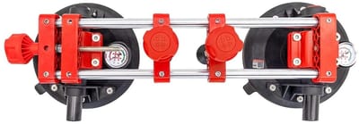 Naadloze Naadzetter - Zuignap Tool - Naden Verbinden - Met Manometer - 8 Inch - Rood