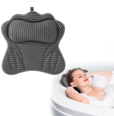 Unyqoos® Ergonomisch badkussen voor nek en rugsteun met geavanceerde technologie