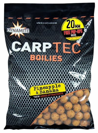 Carp Spirit Carptec Boilies | 1.8kg 20mm Pineapple & Banana
