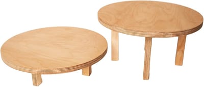 breed 30cm voet 2 maten houten bloembed / bloemenstandaard / Scandinavisch