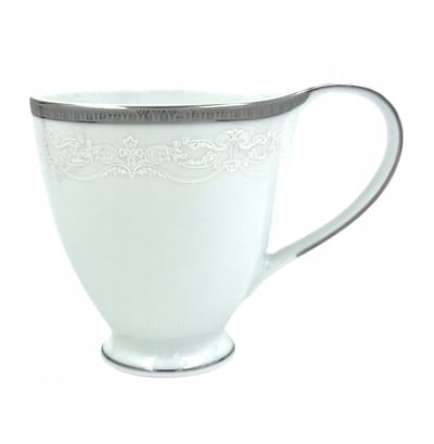 Bogucice Antonio Platin Plus Mok 350ml - Elegante porseleinen mok