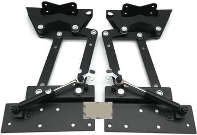 Tafel Lift Mechanisme - Opklapbeugel - Meubel Verbetering - Ruimtebesparend Ontwerp - 1 Paar - Metaal