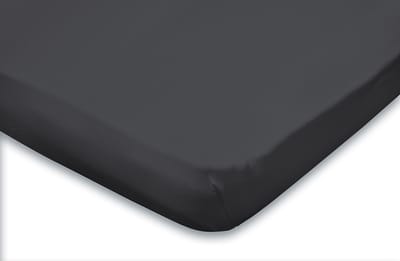 Eleganzzz Hoeslaken Topper Jersey Stretch - Antraciet - Hoeslaken 80/90x190/200cm - Eenpersoons - 100% Katoen - Topper - Hoeslakens