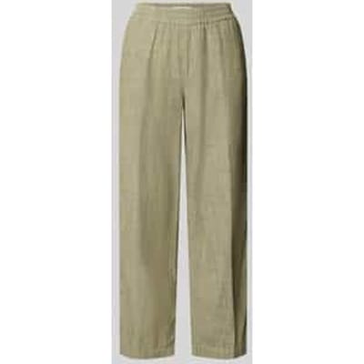 Angels - Dames broek - Maat 38 - Vrouwen - Khaki - katoen
