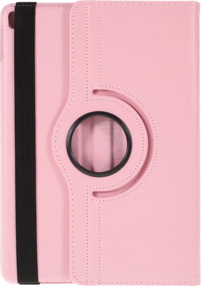 Peachy Litchi Textuur Lederen geschikt voor iPad 10.2 inch & iPad Air 3 10.5 inch (2019) & iPad Pro 10.5 inch (2017) case met cover - Roze Bescherming Standaard