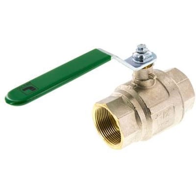 Rp 1-1/2 inch Drinkwater 2-Weg Messing Kogelkraan - BL2BC-M-DW-112