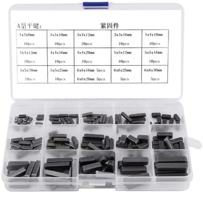 Dailygoods- Veren Set 140 Stuks - Ronde Veren - Roestvrij Staal - 8-30 mm - Gereedschapsset - Slijtvast en Roestbestendig - Bevestigingsveren