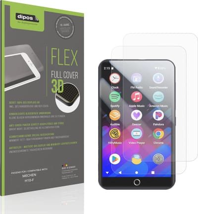 dipos FLEX – 2x Matte Screenprotector geschikt voor MECHEN H10-F | Volledige Schermbescherming | Case-Friendly