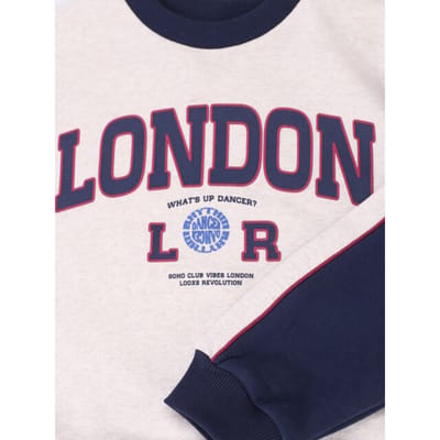 LOOXS 10sixteen Meisjes sweater - Maat 122/128 in de kleur ecru van 100% Cotton - 2631-5310-025