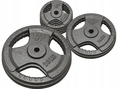 Platinum Fitness 80kg Gietijzeren Halterschijven Set 29mm