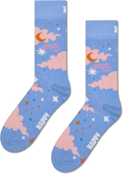 Happy Socks Starry Sky Sock - unisex sokken - lichtblauw - Unisex - Maat: 41 - 46