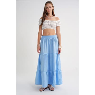Maxi Katoenen Rok