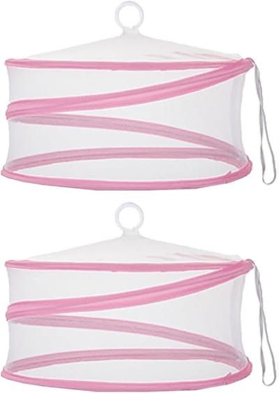 Set van 2 Pop-Up Voedselhoezen XL - Insectenbescherming Binnen & Buiten (30 cm)