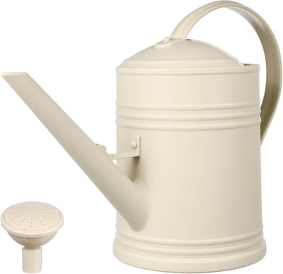 Grote Gieter - Watergeefgereedschap Tuingereedschap - Planten Water Geven - Lange Tuit Ergonomisch - 2 Liter - Wit
