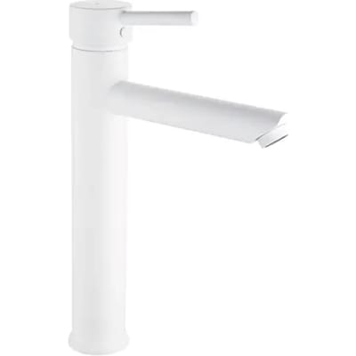Essebagno Wastafelmengkraan Deco - Hoge Uitloop - Keramisch - Wit Mat - 29,9cm