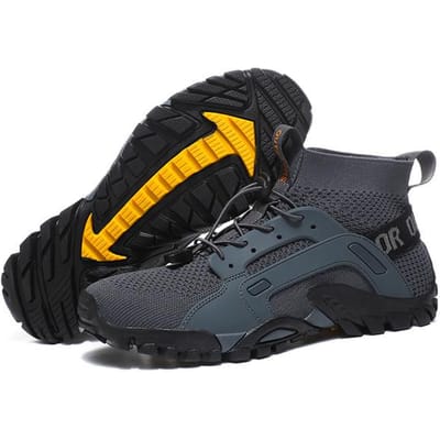 Zomer Buiten Sneldrogende Strand Waterschoenen Heren Antislip Comfortabel Upstream Sokken Schoenen Elastische Wandelen Trekking Sneakers Unisex 45 black