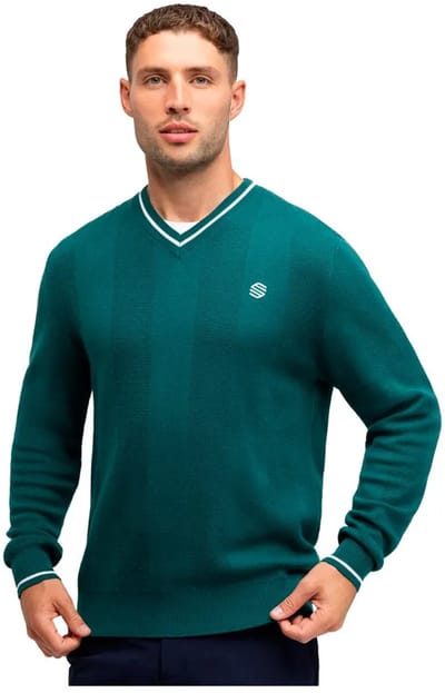 Siroko Hagen Trui Met V-hals Groen XL Man