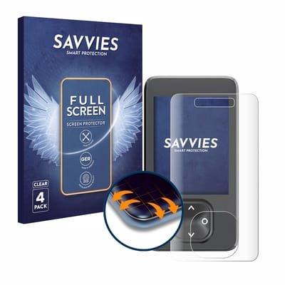 Savvies - Screenprotector voor Dexcom G7 CGM - Folie Beschermfolie transparant volledig dekking 4 Stuks