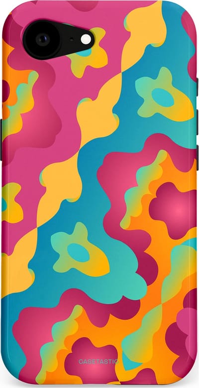 Casetastic Hoesje Geschikt voor Apple iPhone 16e Magsafe - Stijlvolle Beschermende Duo-layer Case - Vlektastisch