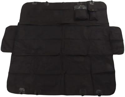 Achterbank Hondenhoes - Huisdier Autostoelhoes - Veilig Reizen - Waterdicht Oxfordstof - 147x137cm - Zwart