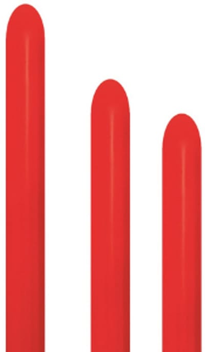 Modelleerballon Sempertex 260s Red - 50 stuks