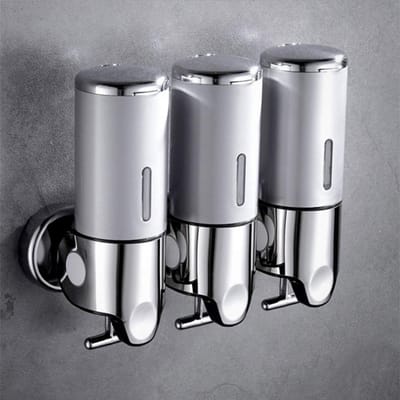 Zeepdispenser - Wandmontage - Zeepdispenser - Zeeppompje Hangend - 500ml - 3 Stuks
