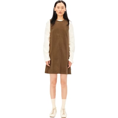 Regular fit vrijetijdsjurk van katoenmix