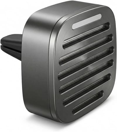 Magnetische aroma-diffuser voor auto, luchtverfrisser, hoogwaardige luchtvaart-aluminiumlegering, universeel voor radiatorgrills en geurverspreiding