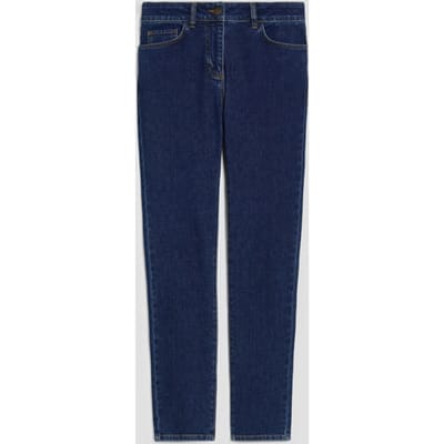 jeans skinny fit vrouw blauw
