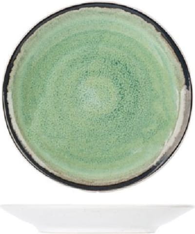 Cosy & Trendy Fez Green Schotel/Bordje Ø15,5cm ( Set van 6 )