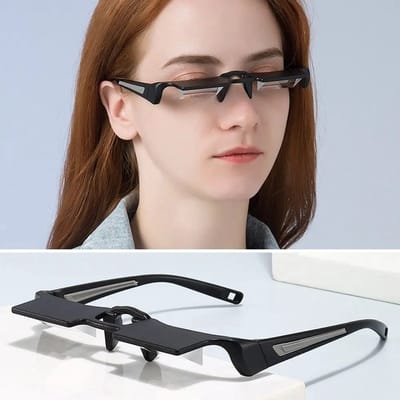 Ultralichte PC Leesbril Anti-Fatigue – Lazy Refractor Bril - Comfortabele Leesbril voor Oogbescherming, Vermindering Oogvermoeidheid & Fijn Lezen Bril voor Dagelijks Gebruik - Zwart