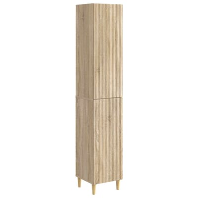 vidaXL - Kast - Set - 2 - st - Bewerkt - hout